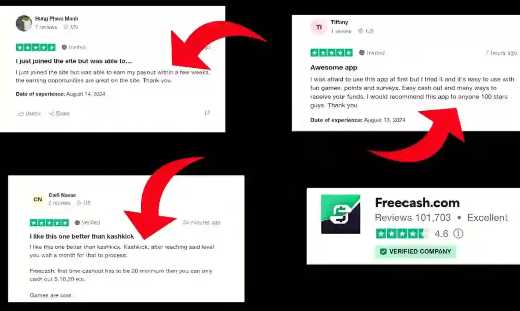 freecash reviews