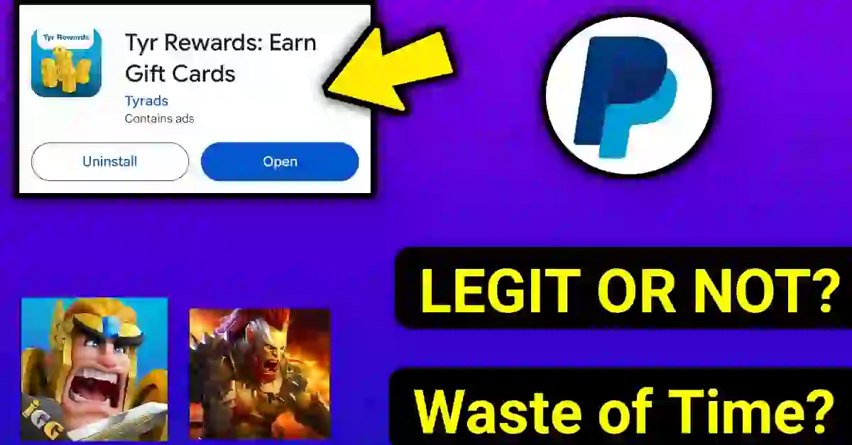 is tyr rewards legit